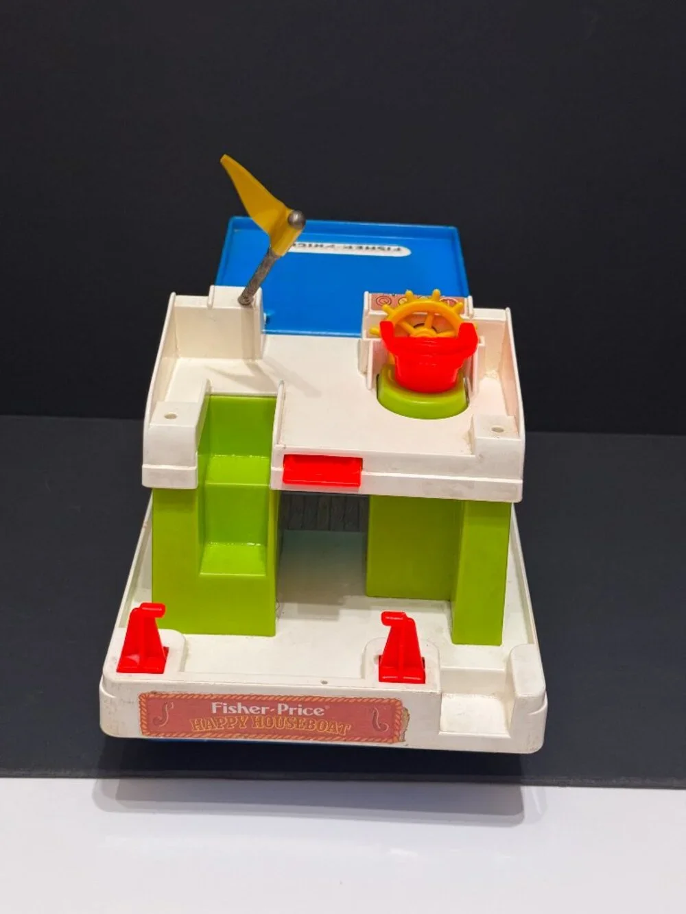 Fisher Price Toy Adventure Series Play Family Houseboat 985, Vintage Circa 1970s